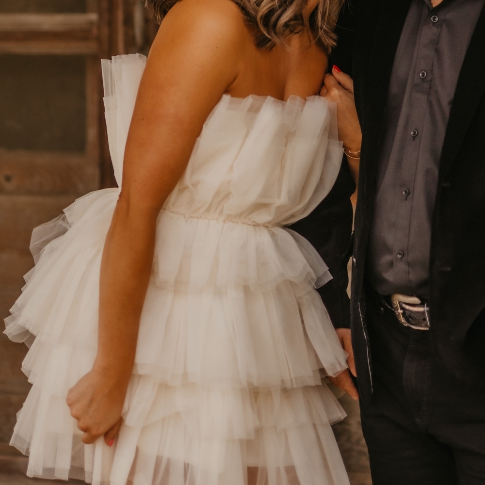 Ivory Tulle dress